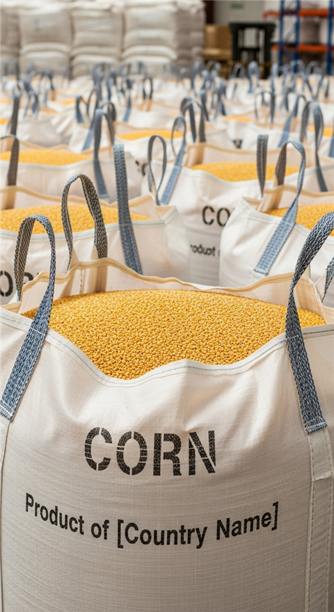 Bao jumbo đựng ngô 